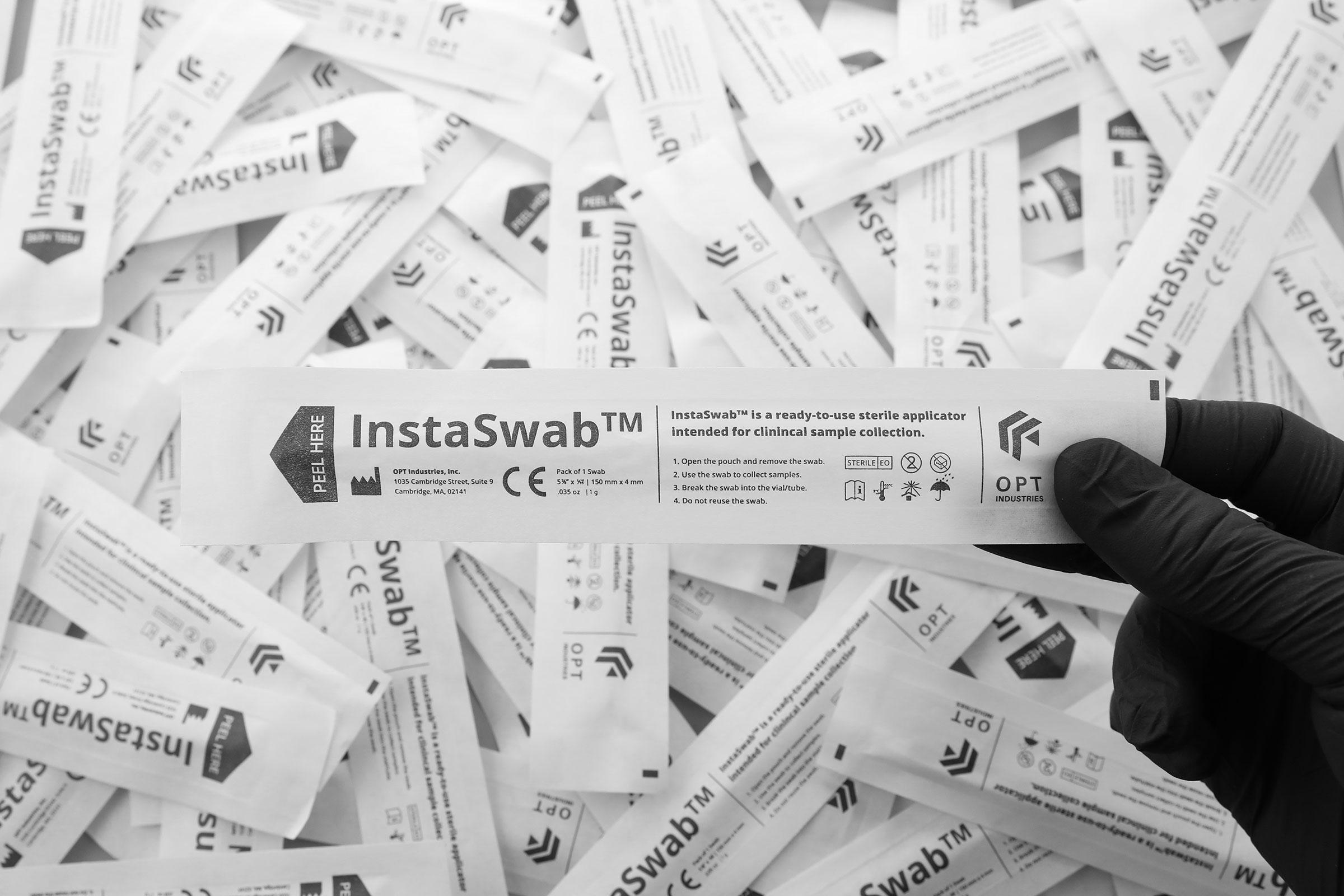 Instaswab packaging by OPT Industries